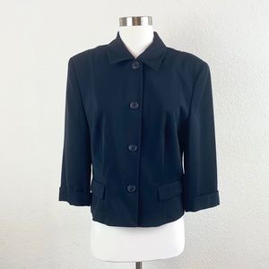 Cache Blazer NWT Black Cropped
